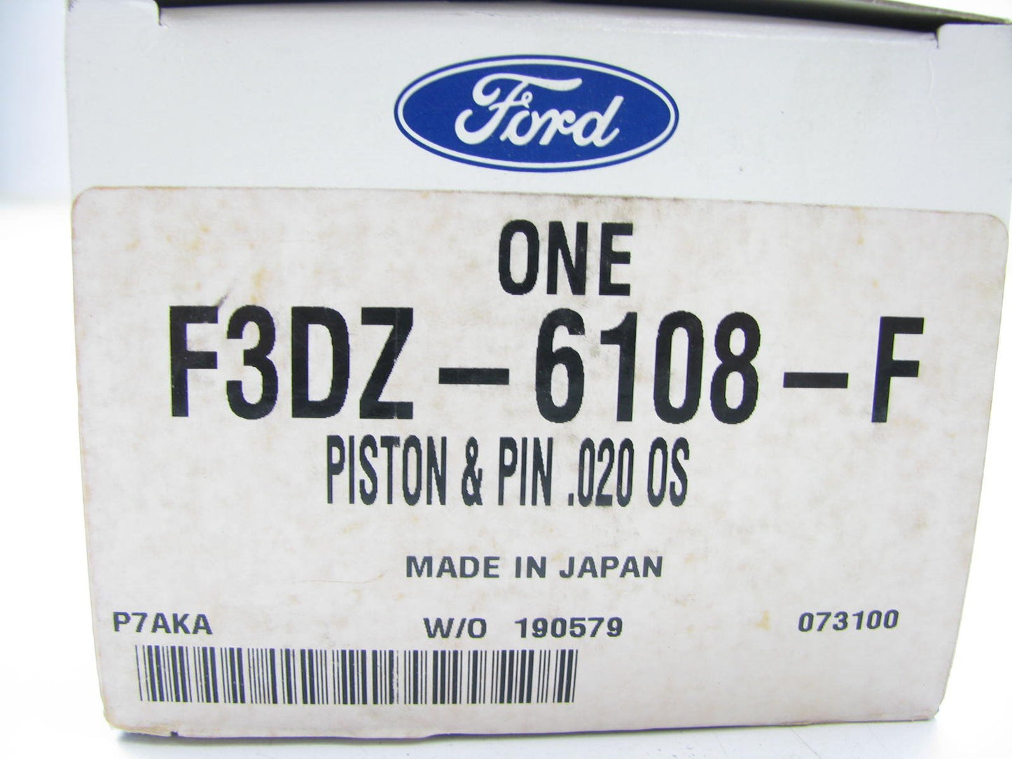 NOS 1993-1995 Ford Taurus 3.2L SHO V6 Left Bank Engine Piston 0.020'' Oversize