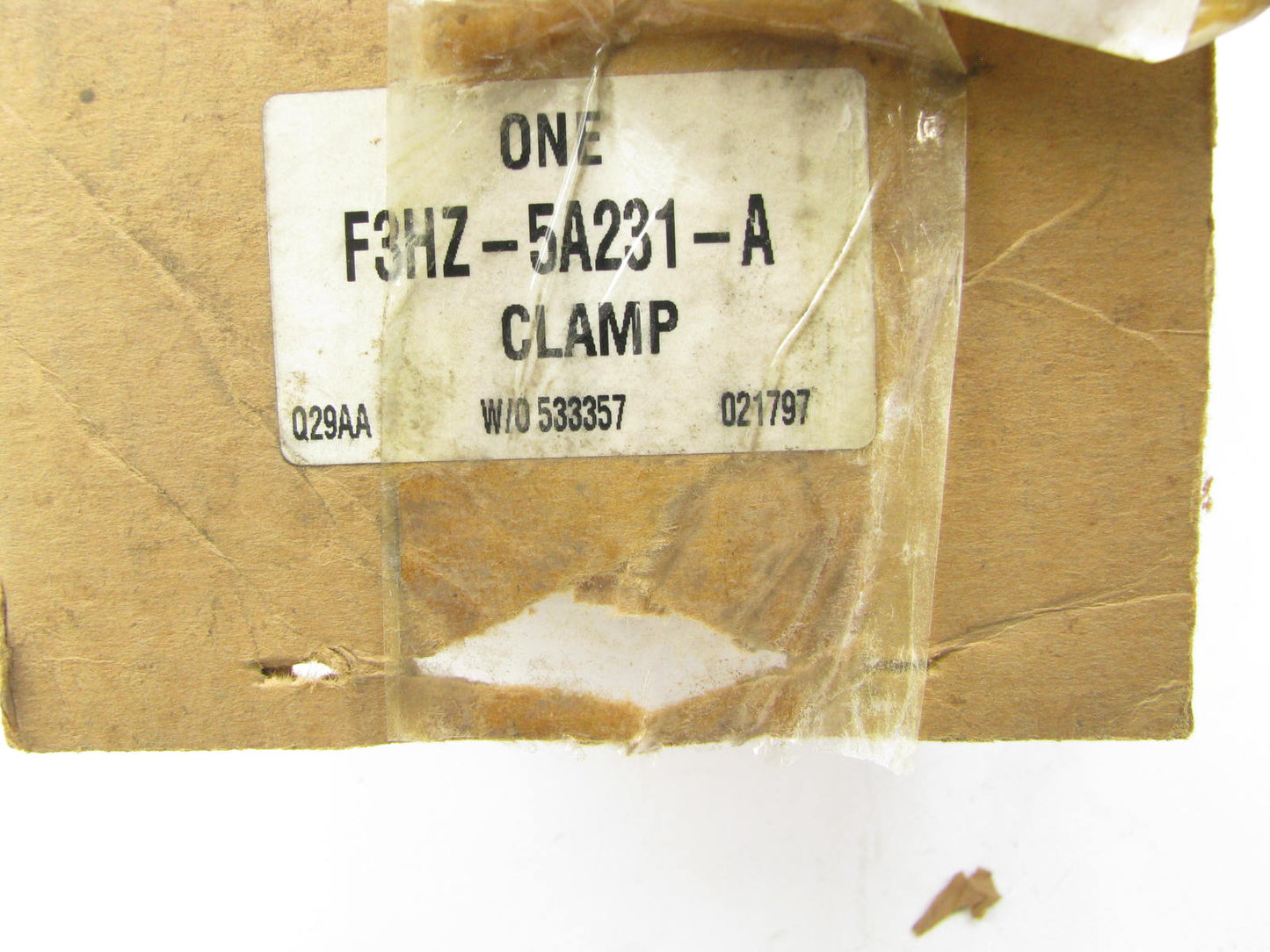 NEW - OEM Ford F3HZ-5A231-A 3'' Stainless Exhaust Pipe Lap Joint Clamp
