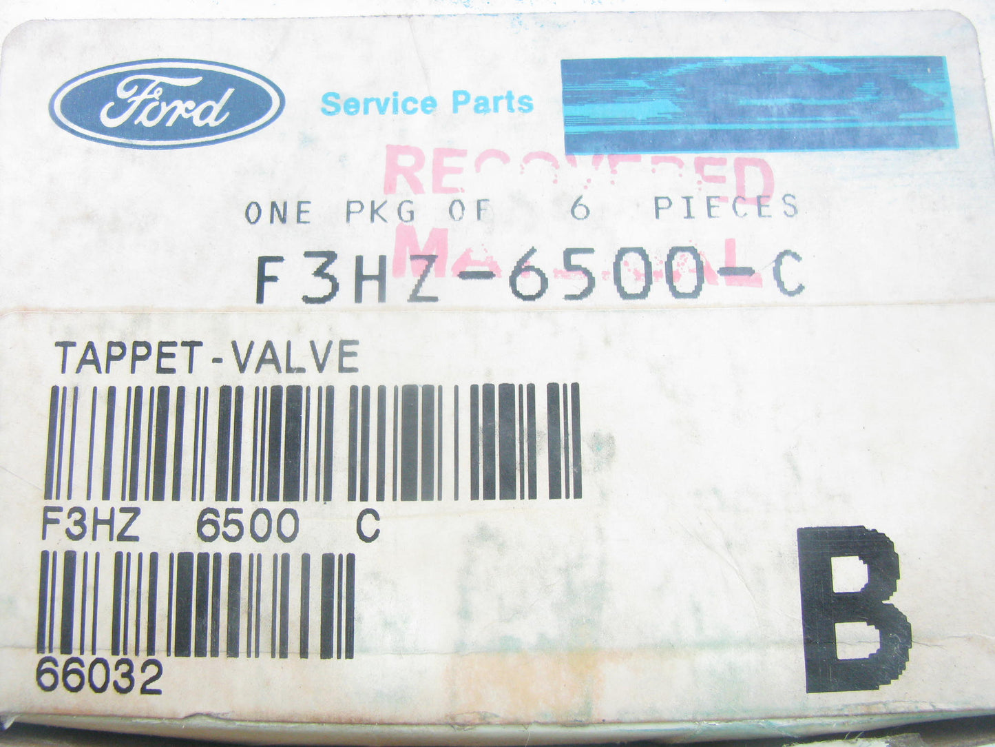 (6) NEW - OEM Ford F3HZ-6500-C Engine Valve Lifter Tappet 1994-1997 FD1060 5.9L