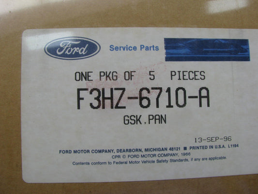(5) Ford F3HZ-6710-A Engine Oil Pan Gaskets 5.9L 359 L6 DIESEL Turbocharged