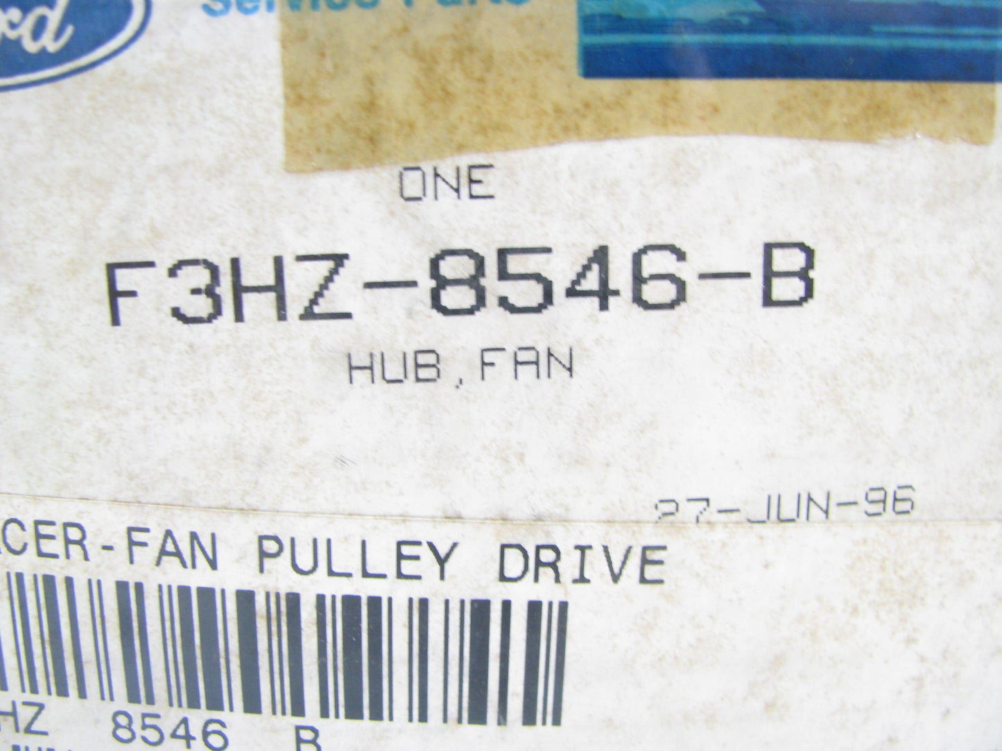 NEW - OEM Ford F3HZ-8546-B Fan Pulley Spacer For 1993-1997 FD1460 Diesel
