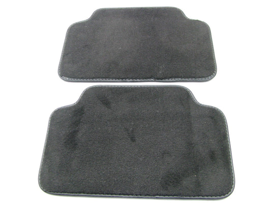 NOS 1993-96 Lincoln Mark VIII REAR OEM Ford Black Floor Mats # F3LY-6313106-AHA