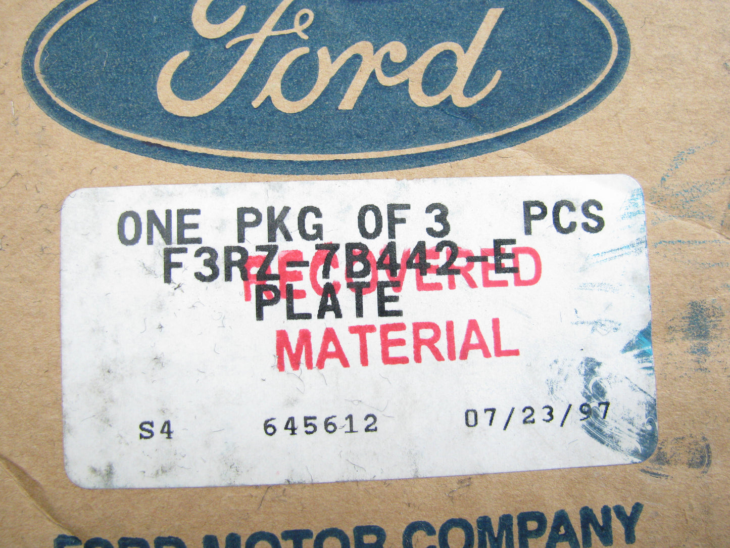 (3) NEW - OEM Ford F3RZ-7B442-E Automatic Transmission Clutch Plate