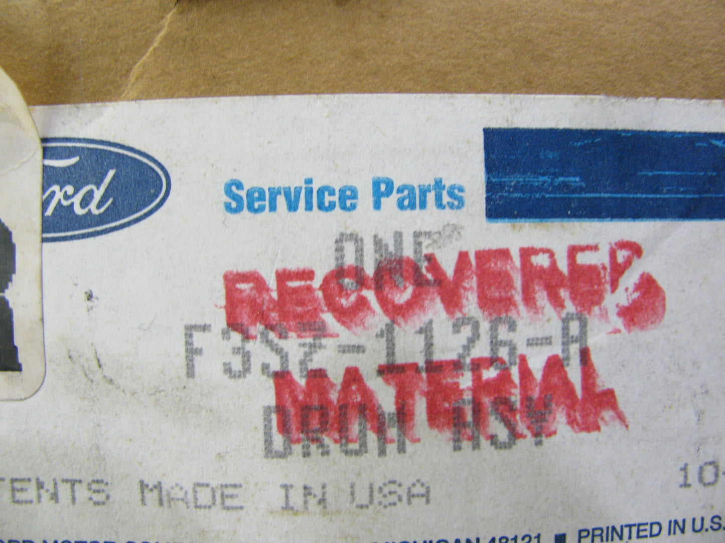 (2) NEW - OEM Ford F3SZ-1126-A Rear Brake Drum For 1990-1995 Thunderbird