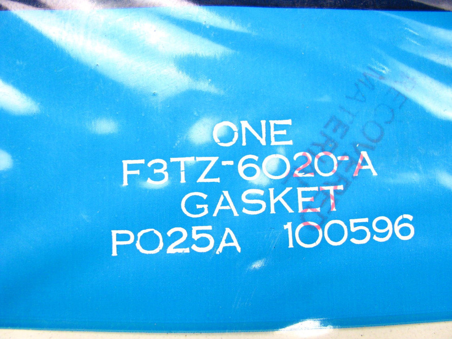 NEW GENUINE Engine Timing Cover Gasket OEM Ford F3TZ-6020-A