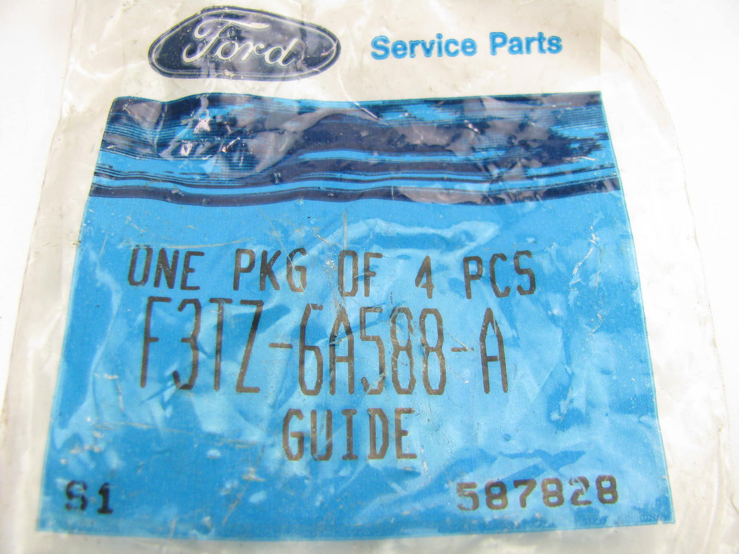 (4) NEW - OEM Ford F3TZ-6A588-A Engine Valve Guide Plate