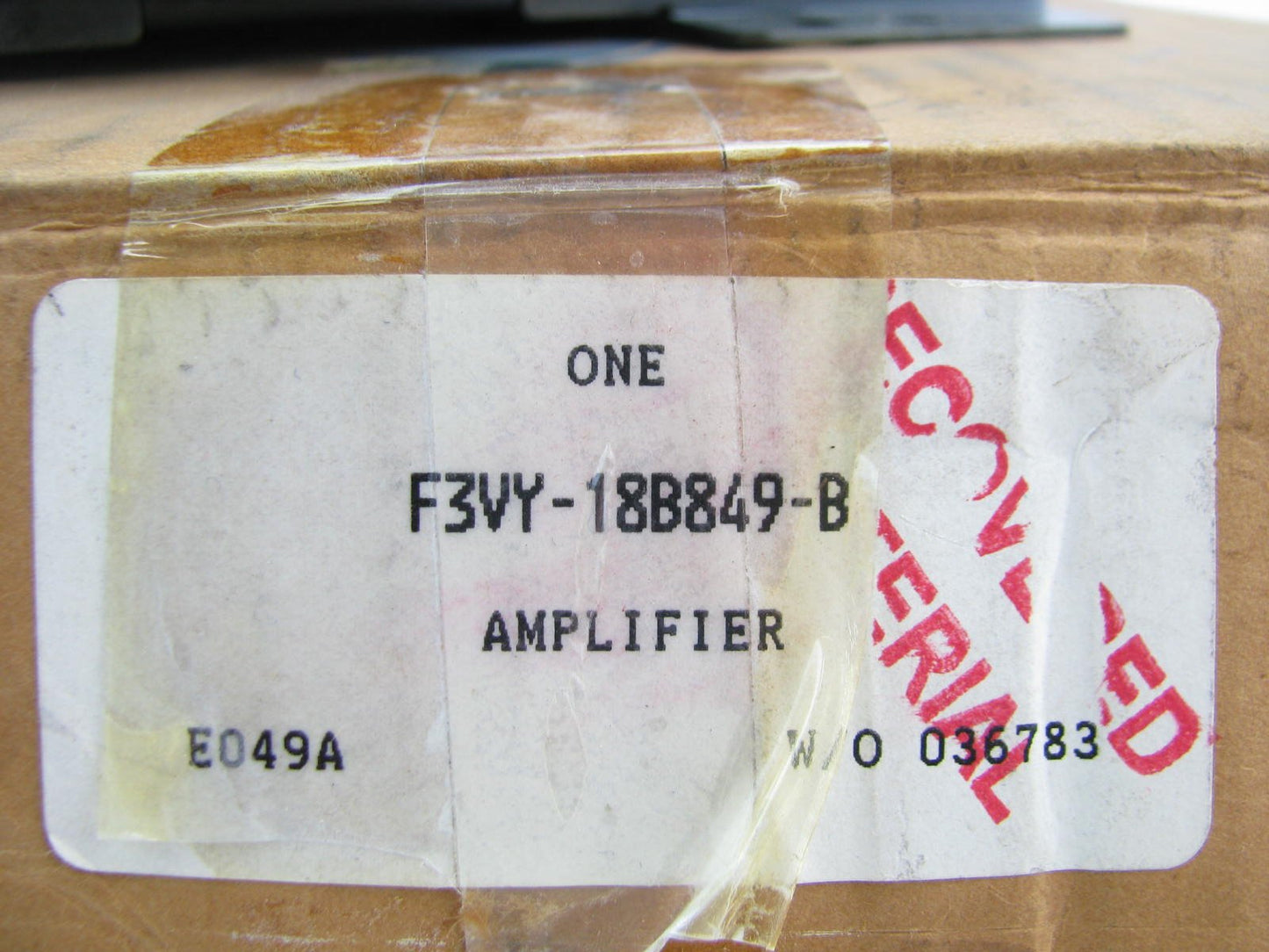NOS OEM Ford F3VY-18B849-B Amplifier F2VF-18C807-AA 1992 1993 Lincoln W/ JBL