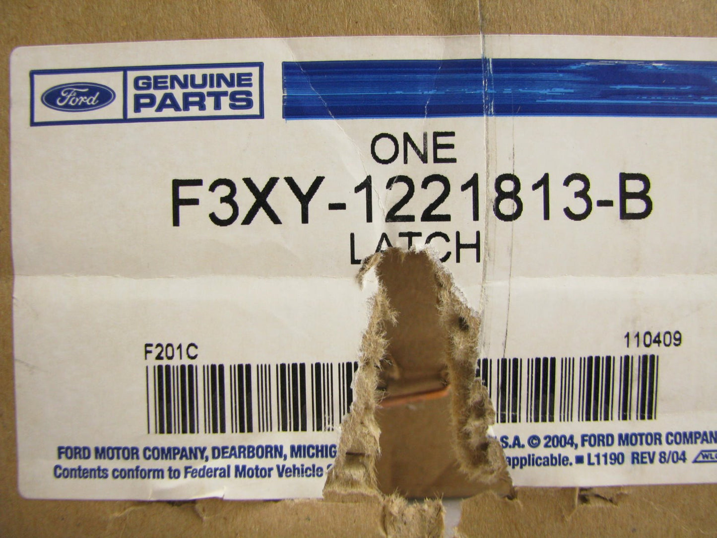 Ford F3XY-1221813-B Front LEFT Door Lock Latch Actuator For 93-95 Quest Villager
