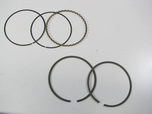 (3) NEW - OEM Ford F47Z-6148-A Partial Piston Rings - Standard 1994-1996 3.0L-V6