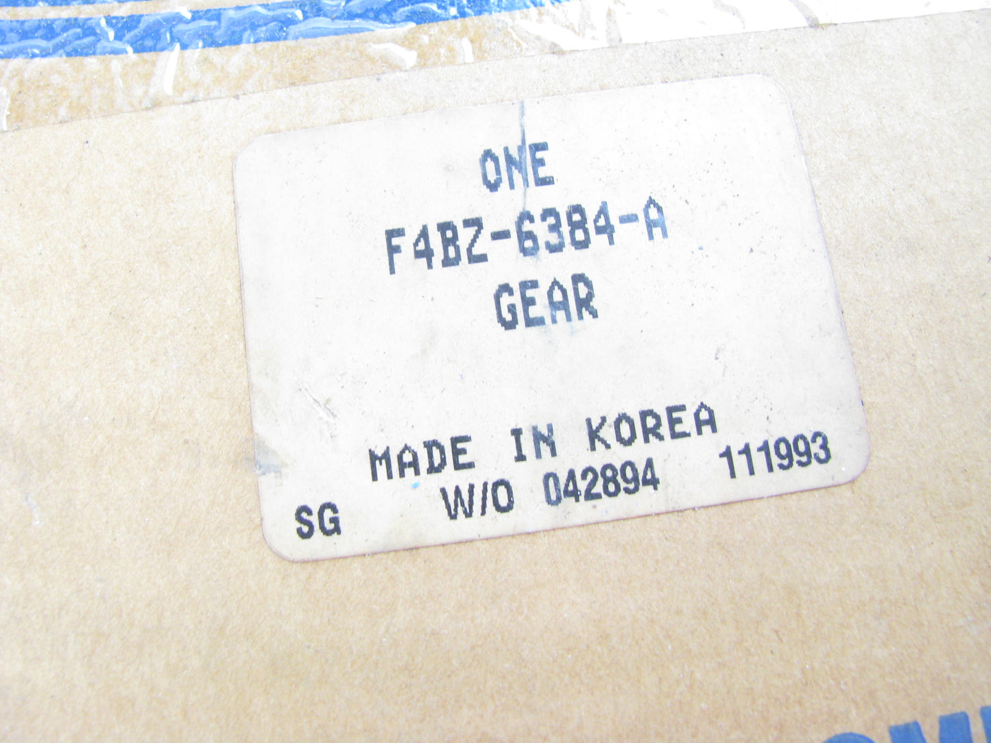 NEW - OEM Ford F4BZ-6384-A Flywheel Ring Gear For 1994-1997 Aspire 1.3L
