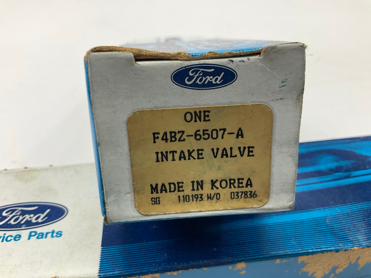 (4) NEW - OEM Ford F4BZ-6507-A Engine Intake Valve 1988-1997 1.3L-L4