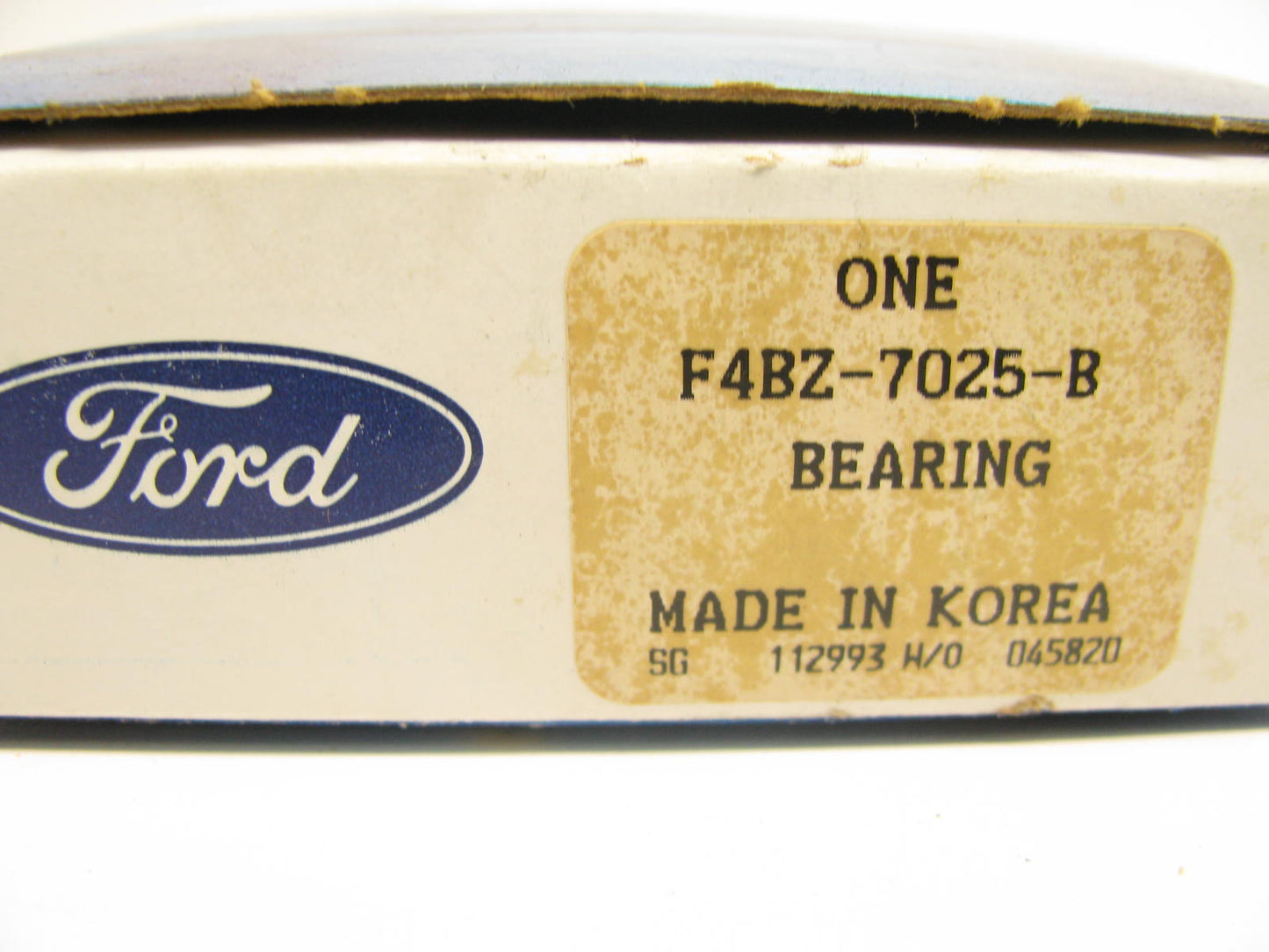 NEW - OEM Ford F4BZ-7025-B Manual Transmission Output Shaft Bearing - Front