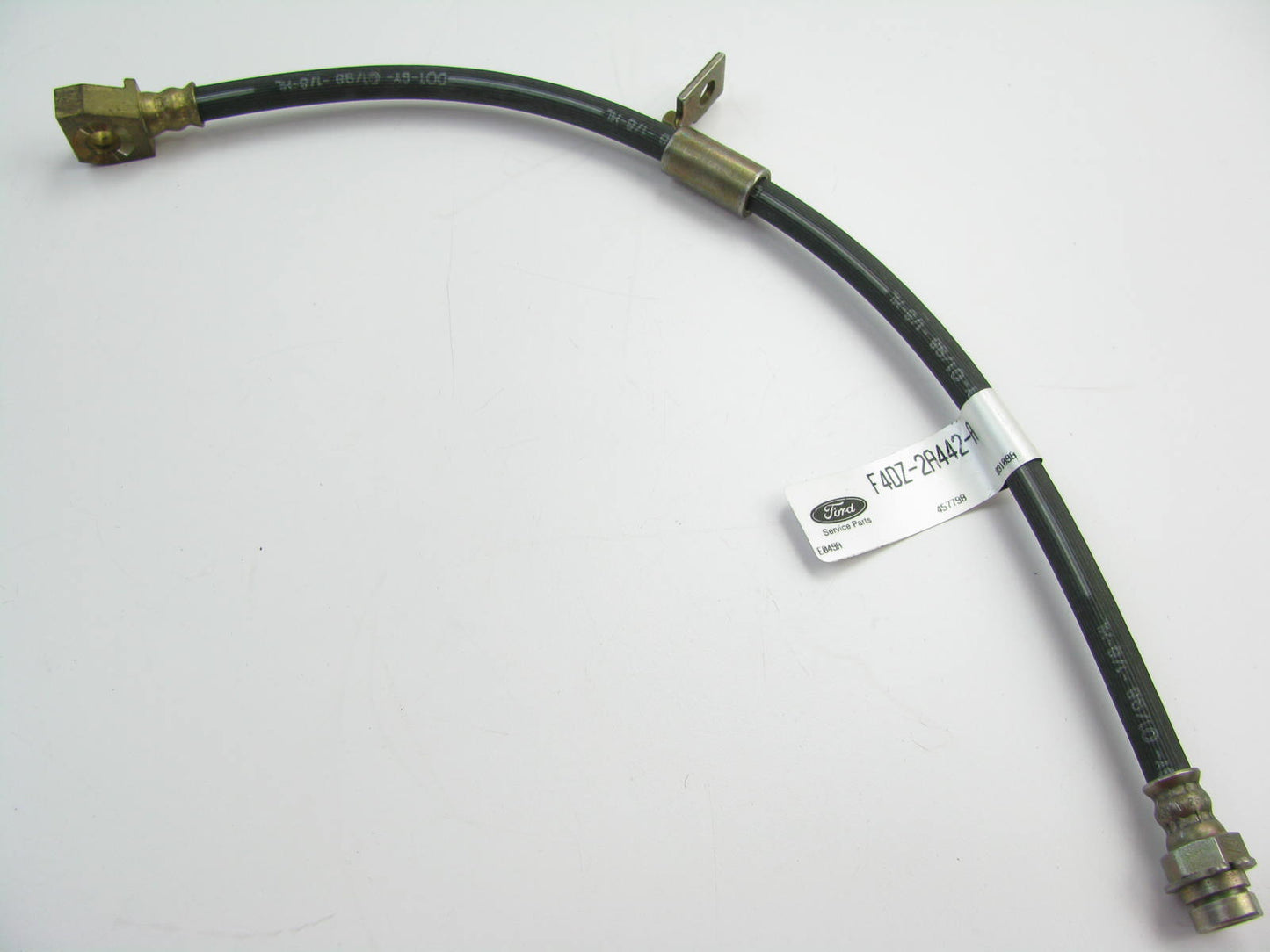 NEW - OEM Ford F4DZ-2A442-A Brake Hydraulic Hose - Rear Right