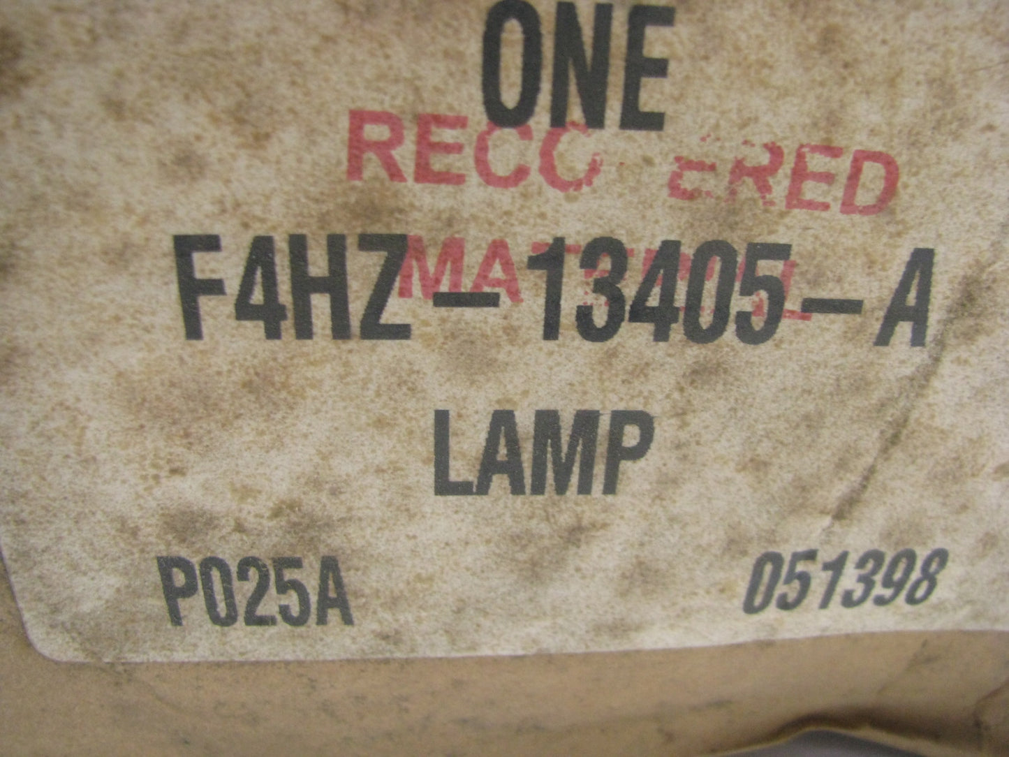 NEW - OEM Ford Truck F4HZ-13405-A Rear Left Tail Light Lamp 1994-98 F & L Series