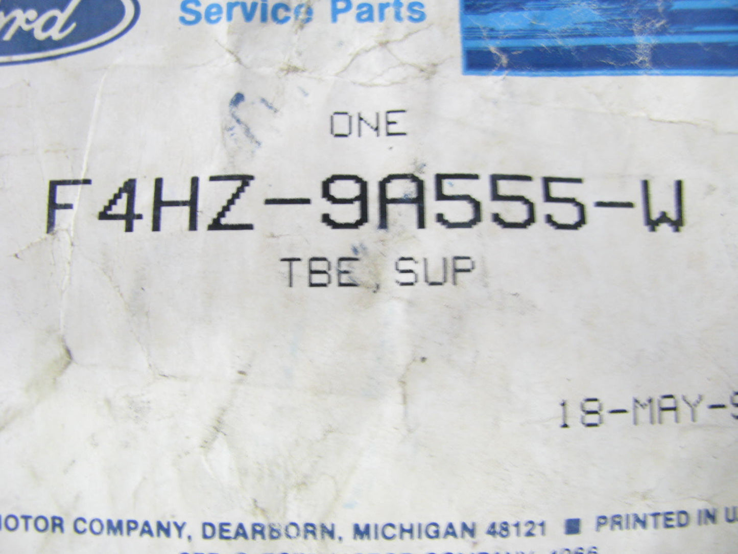 NEW - OEM Ford F4HZ-9A555-W #2 Fuel Injector Tube Pipe 1995-1998 FD1460 Diesel