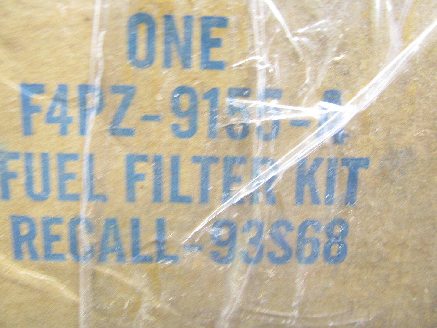NEW - OEM Ford F4PZ-9155-A Dual Fuel Tank Check Valve & Regulator Kit 90-91 4.9L