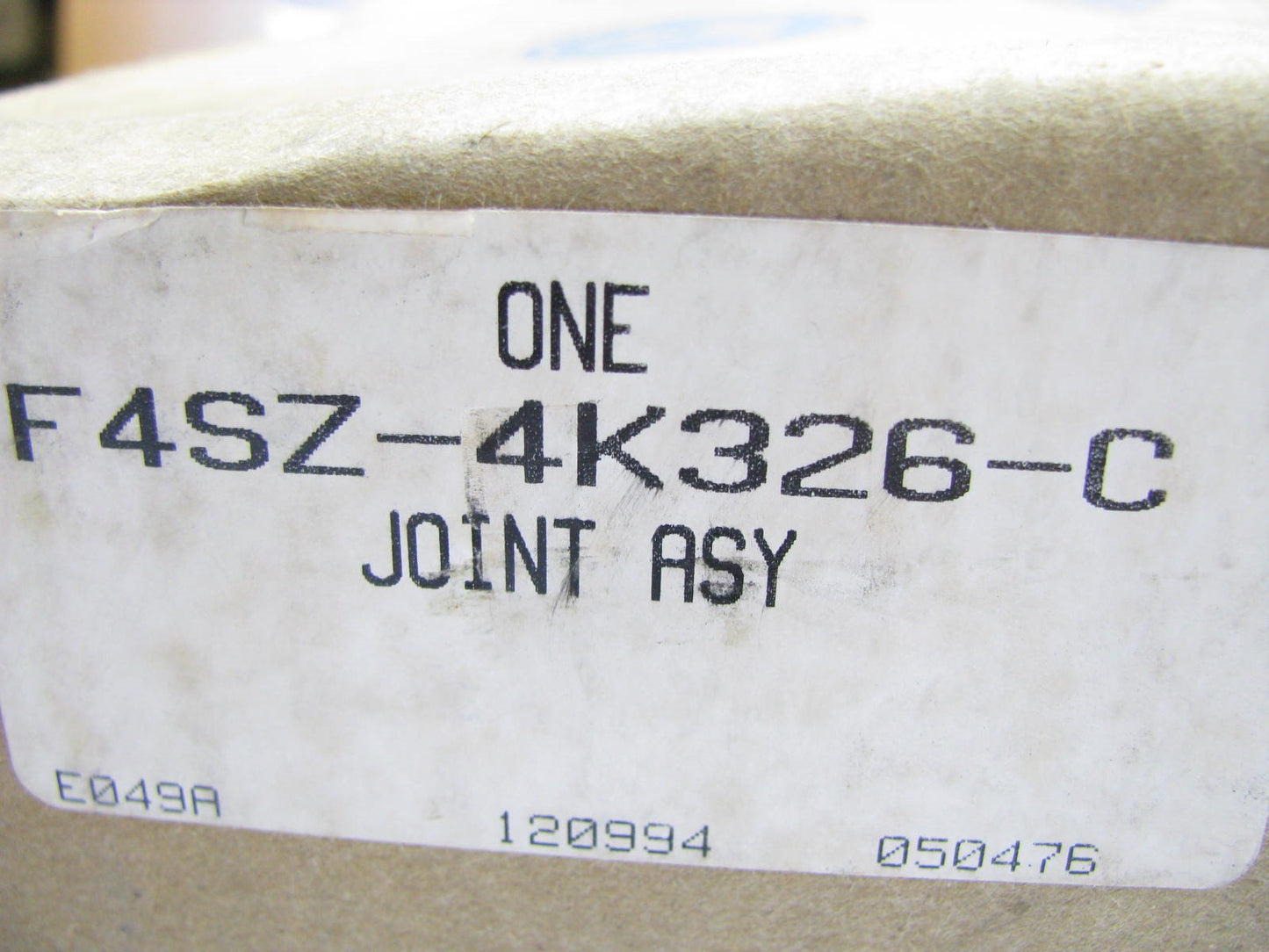 NEW OEM Ford F4SZ-4K326-C Rear Inner CV Shaft Axle Joint (WITHOUT ABS ONLY)