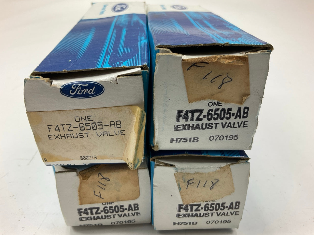 (8) NEW - OEM Ford F4TZ-6505-AB Engine Exhaust Valve 0.15'' O/S 1969-96 351W 5.8L