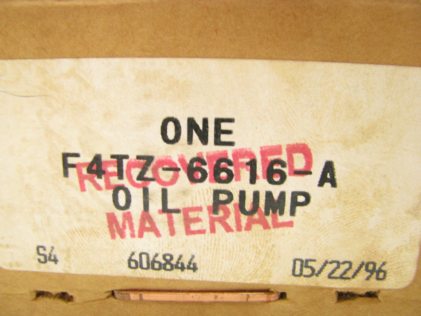 NEW GENUINE OEM Ford F4TZ-6616-A Oil Pump COVER 94.5-03 7.3L Powerstroke DIESEL