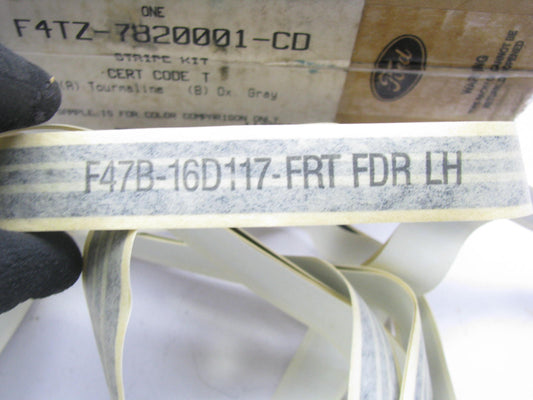 NOS Genuine OEM Ford F4TZ-7820001-CD Left Front Stripe Kit 93-94 Explorer Ranger