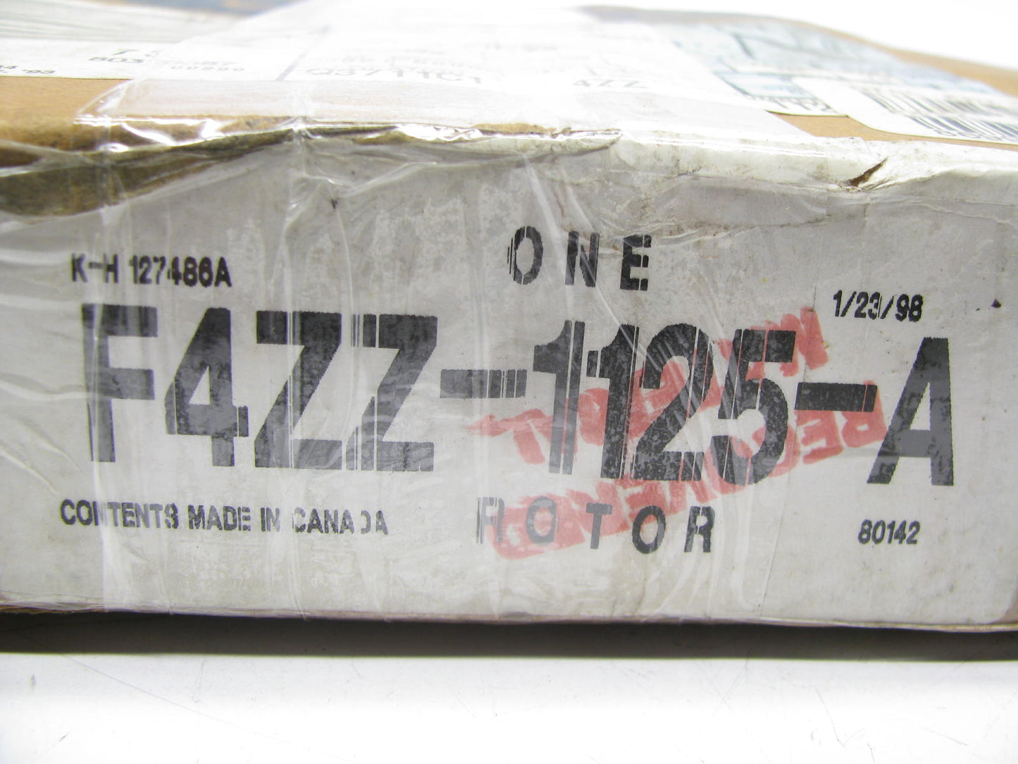 NEW - OEM Ford F4ZZ-1125-A Front Disc Brake Rotor For 1994-2004 Mustang