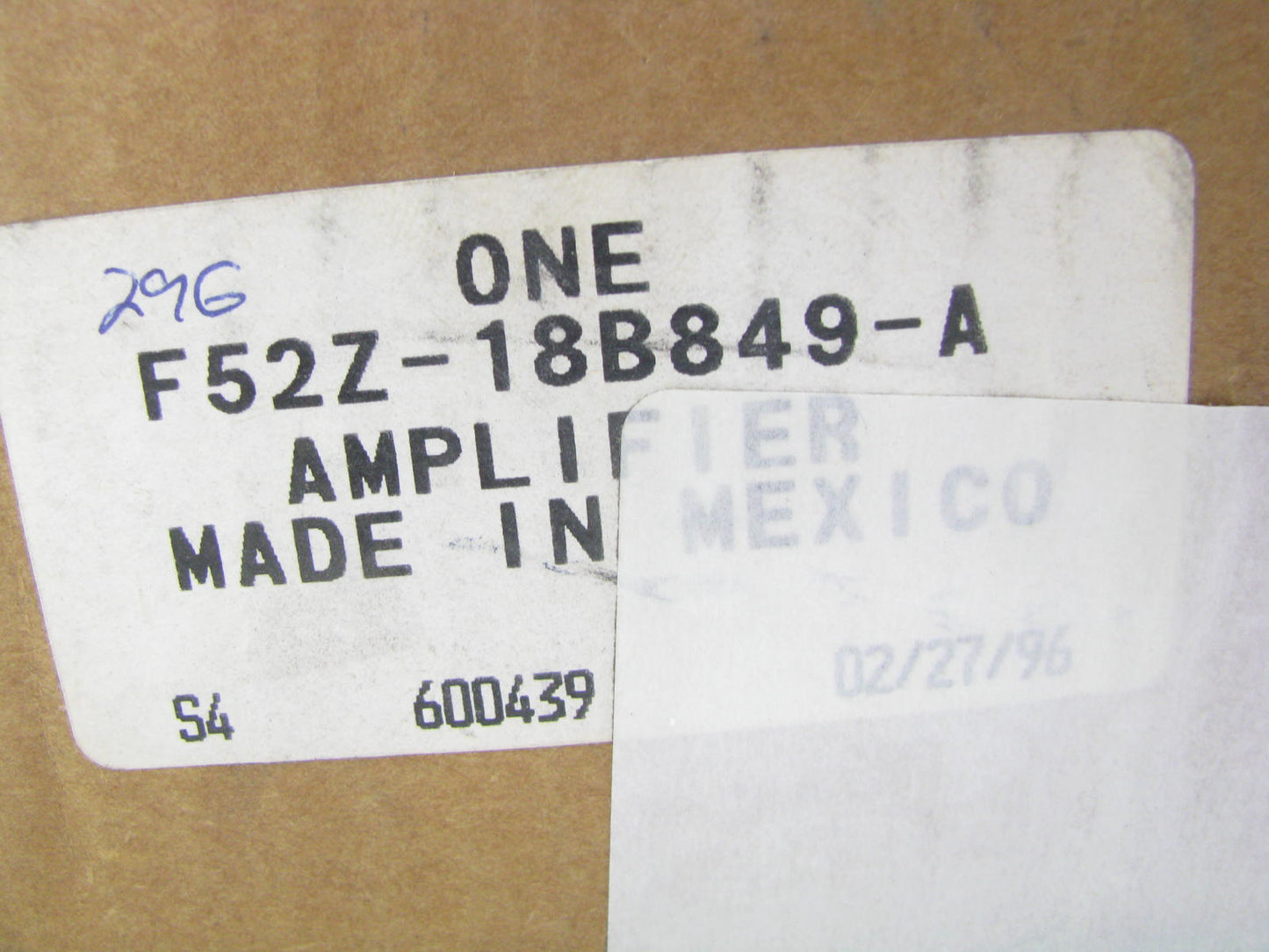 NEW GENUINE OEM 1995-1997 Ford Probe Radio Amplifier F52F-18C808-AA