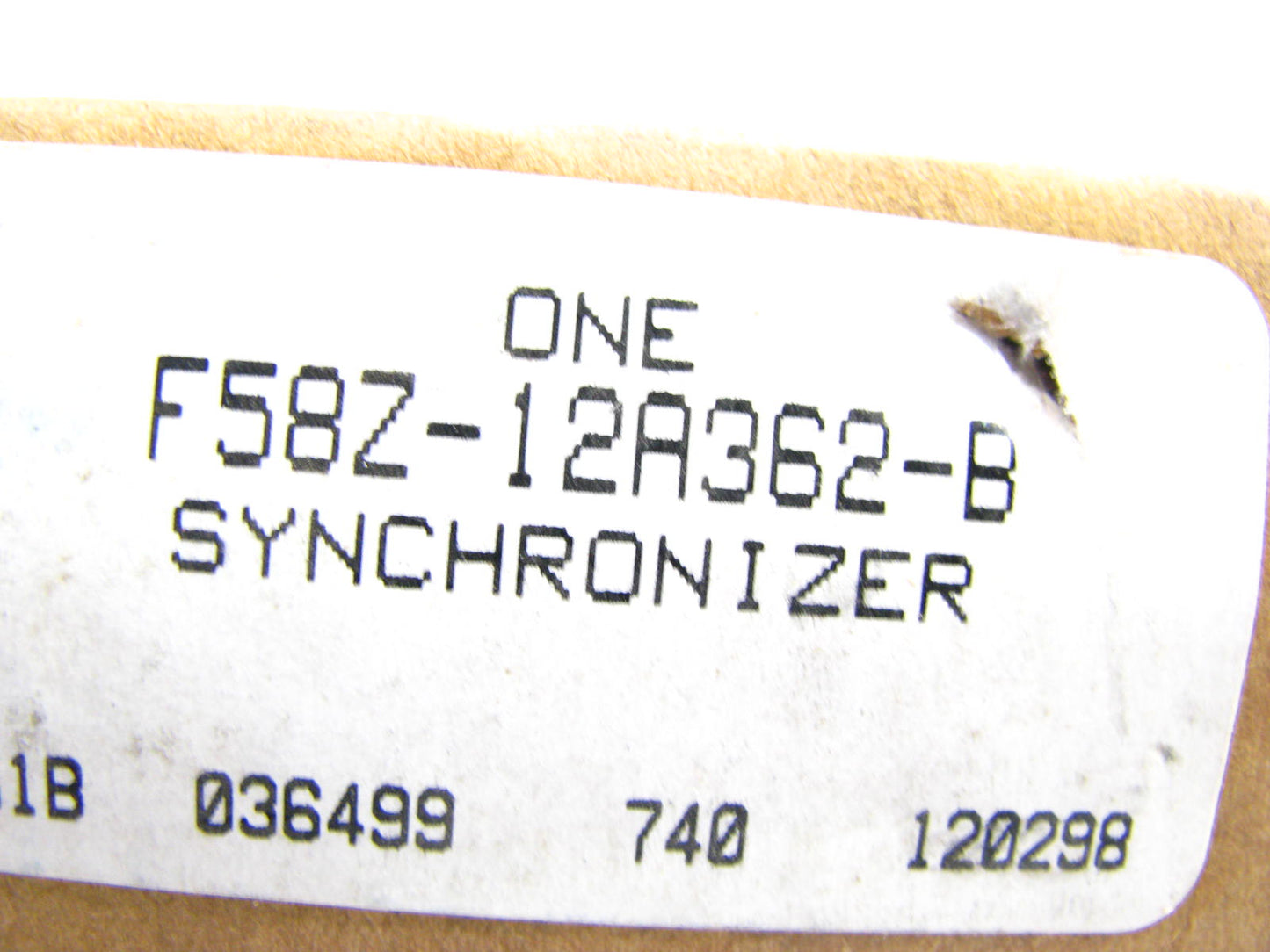 NEW OEM FORD F58Z-12A362-B Engine Camshaft Synchronizer F58E-12131-AB