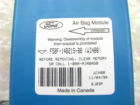 NEW OEM 95-98 Ford Windstar F58Z-14B056-B SRS Control Module F58F-14B215-BB