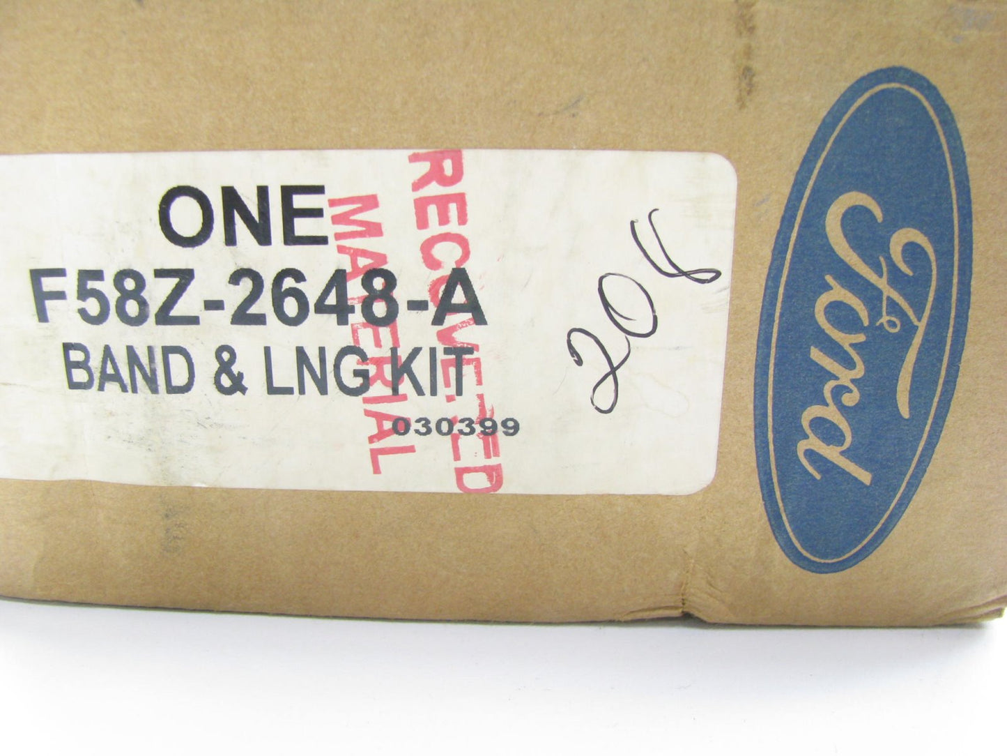 NEW GENUINE OEM Ford F58Z-2648-A Parking Brake Shoes