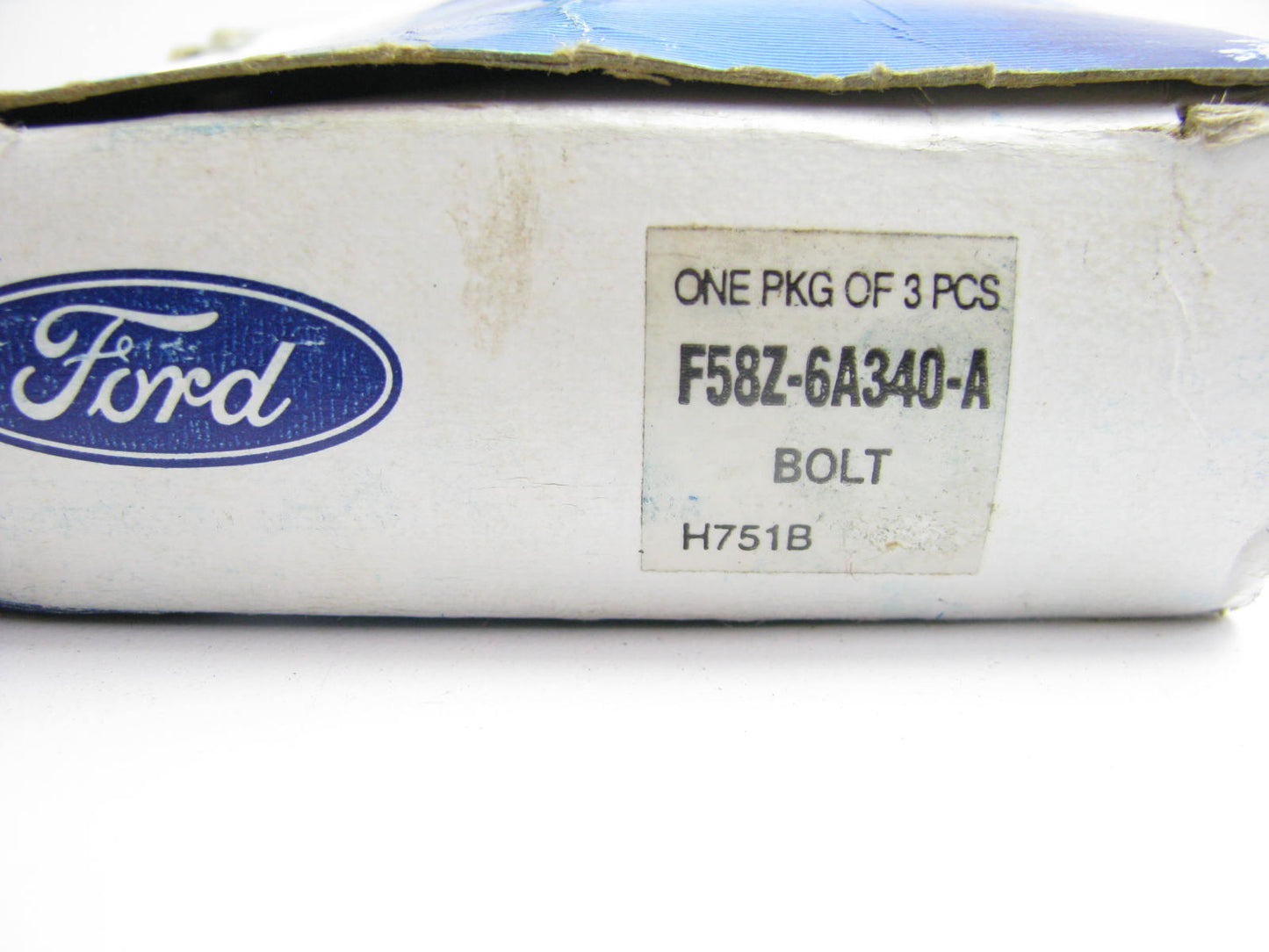 (2) NEW - OEM Ford F58Z-6A340-A Crankshaft Crank Harmonic Balancer Pulley Bolt