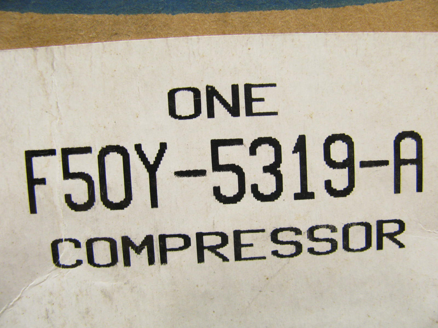 NEW - OEM Ford F5OY-5319-A Air Suspension Compressor 1995-02 Lincoln Continental