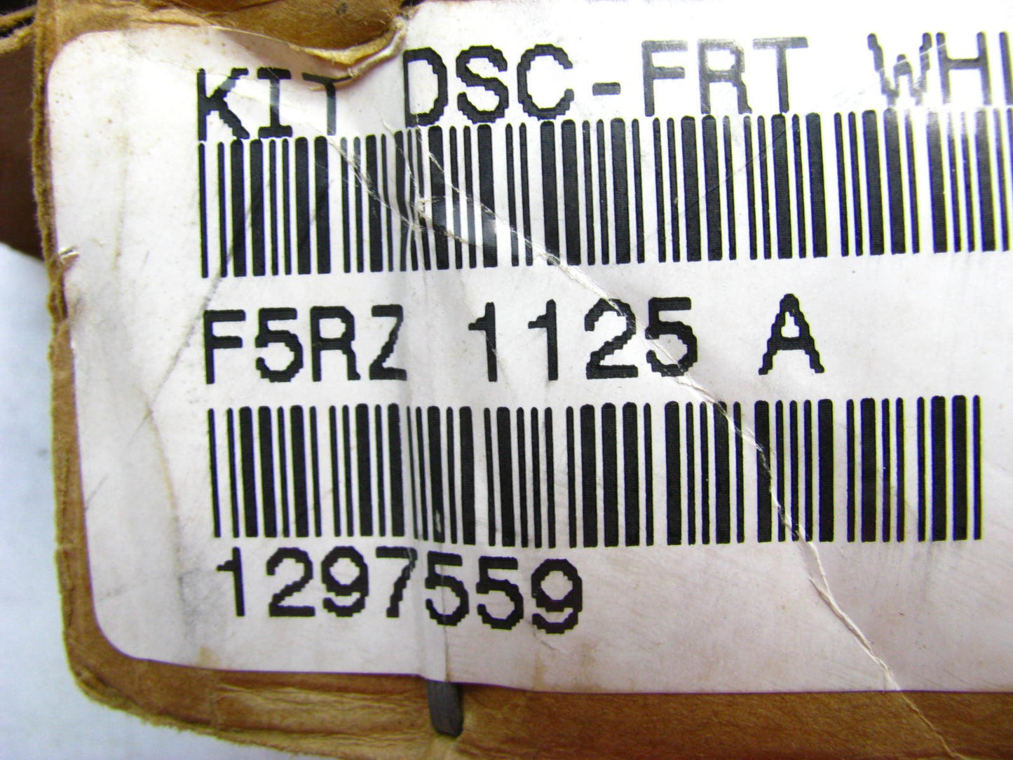 NEW GENUINE OEM Ford F5RZ-1125-A FRONT Disc Brake Rotor