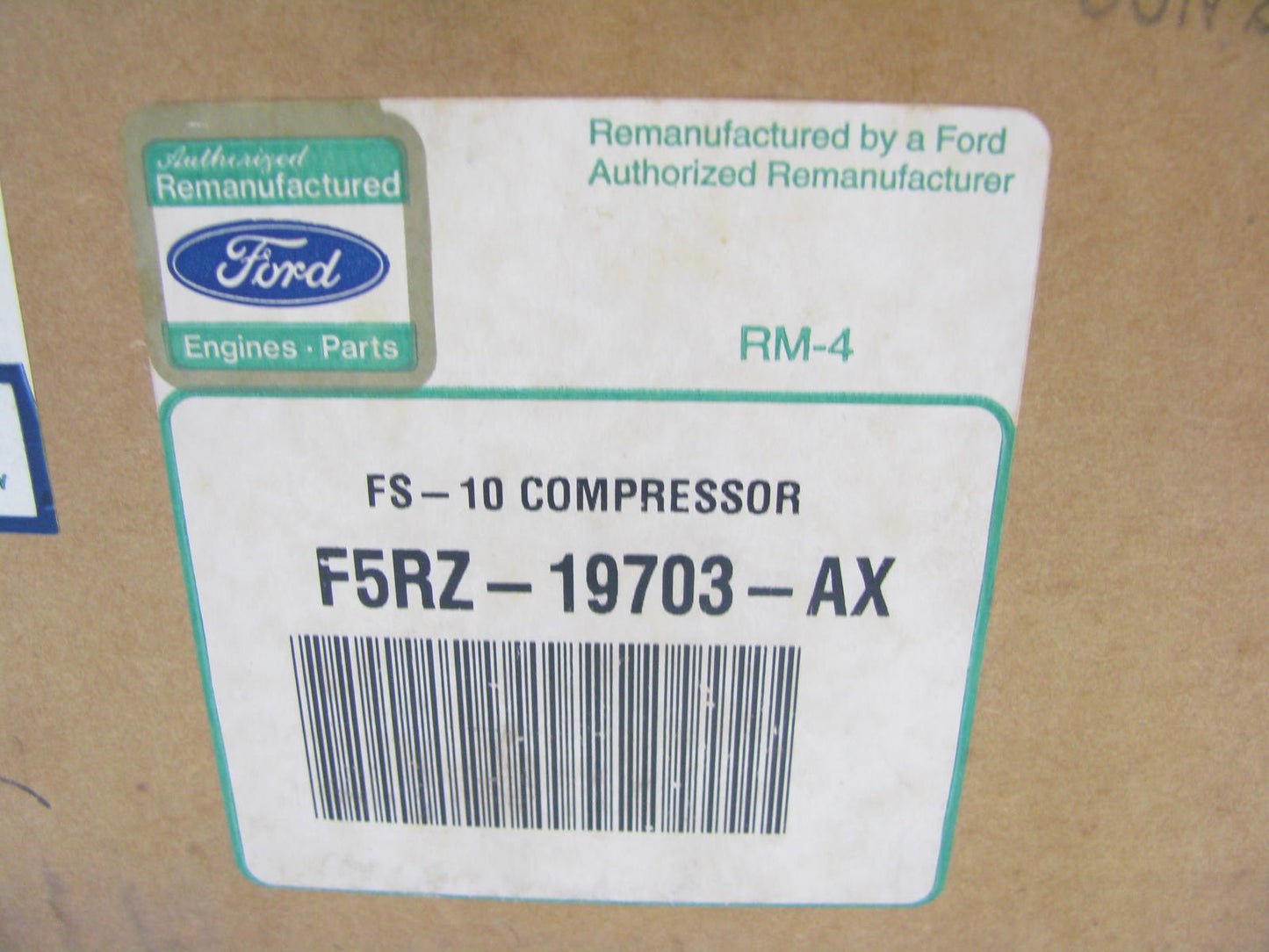 Reman - OEM Ford F5RZ-19703-AX A/C Compressor Assembly W/O Clutch