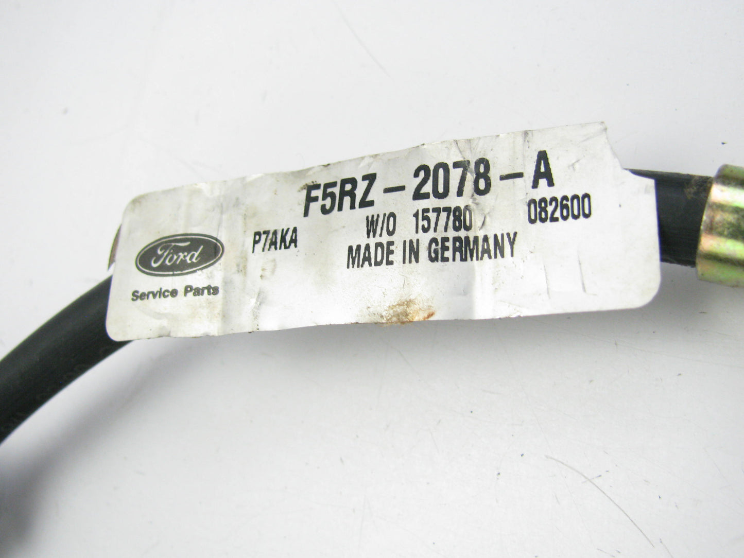 NEW - OEM Ford F5RZ-2078-A Front Brake Hose 1998-2000 Contour Mystique
