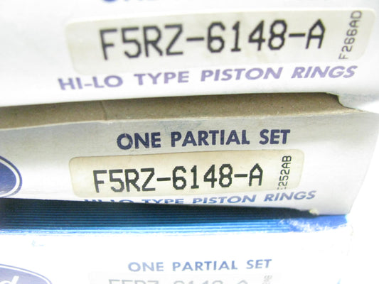NEW - OEM Ford F5RZ-6148-A Full Piston Ring Set - Standard 1995-1999 2.0L-L4