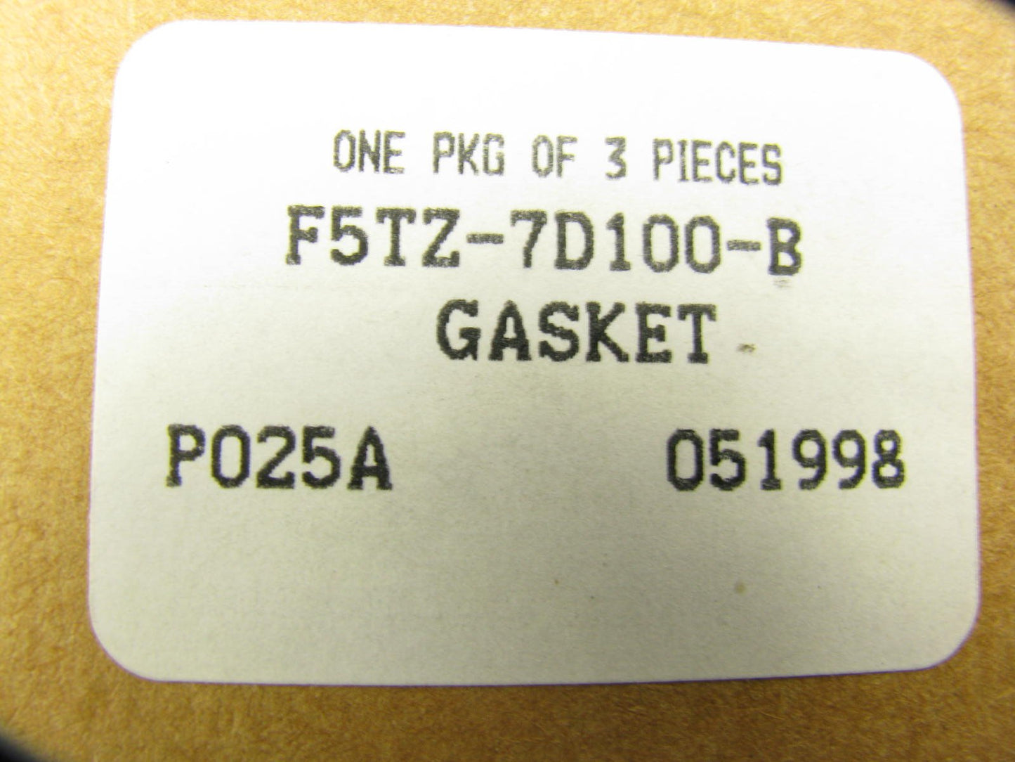 Ford F5TZ-7D100-B Auto Transmission Valve Body Gasket 1995-05 4R44E 4R55E 5R55E