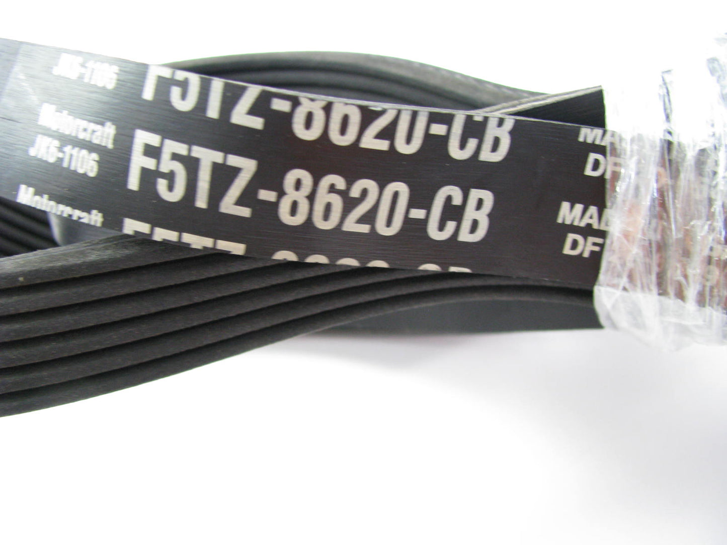 NEW - OEM Ford F5TZ-8620-CB Serpentine Belt - 1.12'' X 120.125'' - 8 Ribs