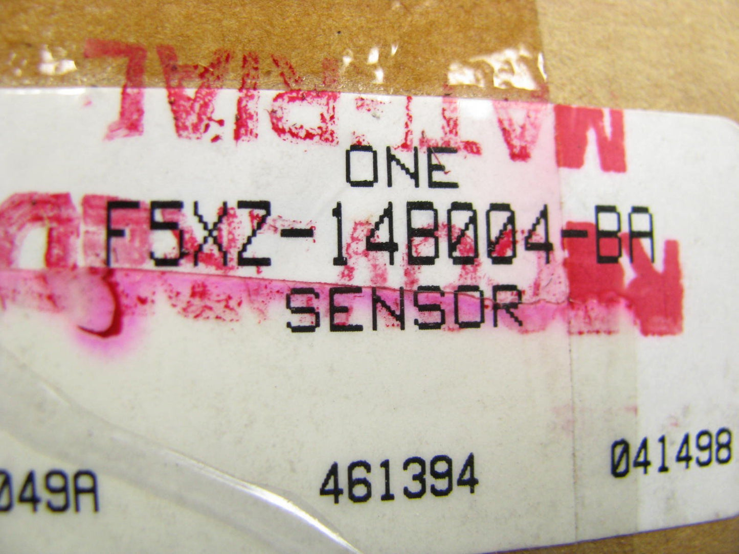 NEW GENUINE OEM Ford F5XZ-14B004-BA Front Left Side SRS Crash Sensor