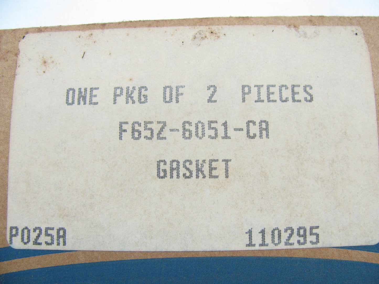 NEW GENUINE OEM Ford F65Z-6051-CA Cylinder Head Gasket PAIR 1996 Windstar 3.8 V6