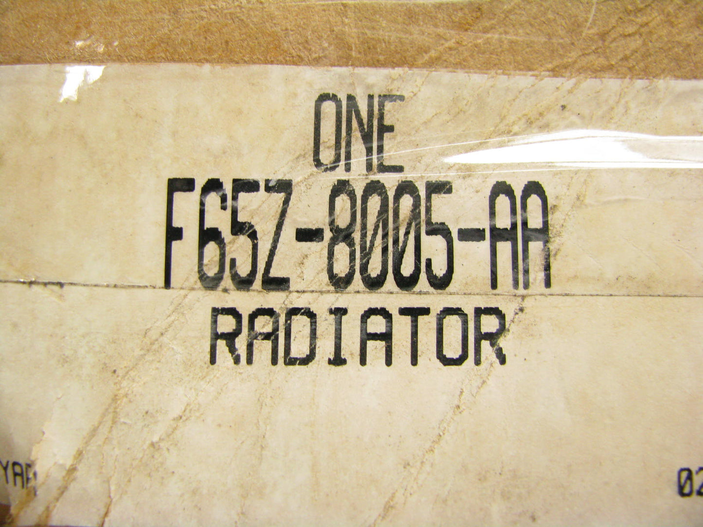 NEW - OEM Ford F65Z-8005-AA Radiator 1997-1999 F-150 4.2L 4.6L W/ Manual Trans