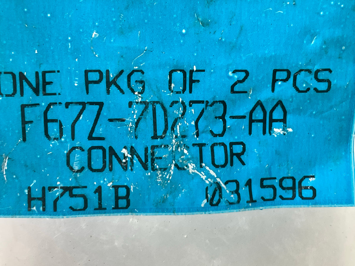 (2) NEW - OEM Ford F67Z-7D273-AA Automatic Transmission Oil Tube Connector