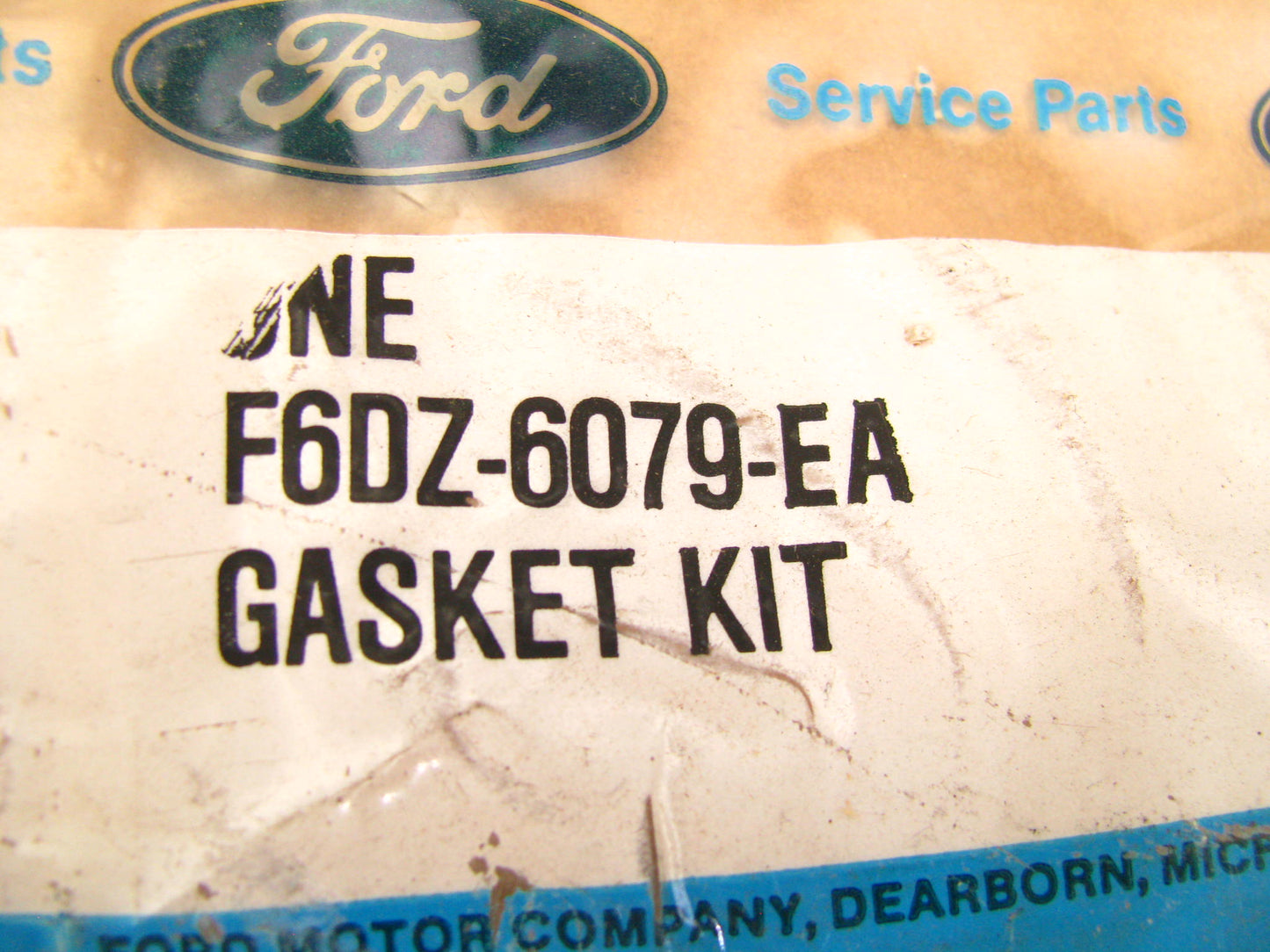 NEW Genuine OEM Ford F6DZ-6079-EA Cylinder Head Gasket Set 96-99 Taurus 3.0L OHV