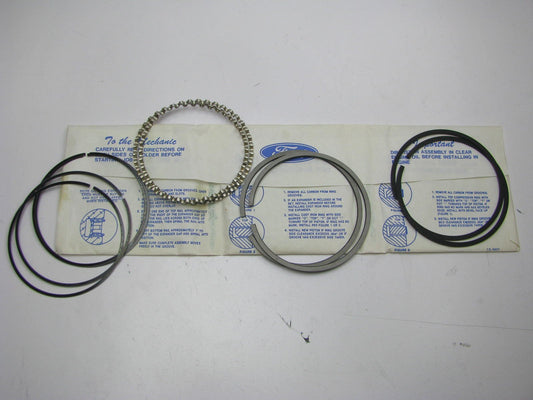 DOES 2 PISTONS - Ford F6DZ-6148-RA Partial Piston Rings (STD) 1996-99 3.0L OHV