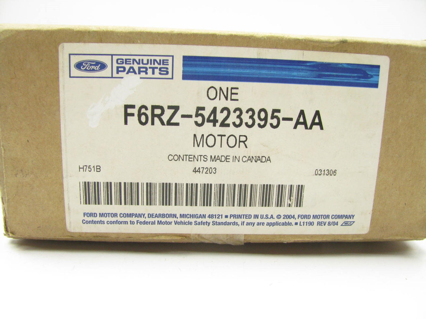 Ford F6RZ-5423395-AA Front Left Power Window Motor 1997-2000 Contour Mysitque