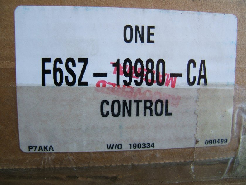 NEW - OEM Ford F6SZ-19980-CA EATC A/C Heater Control Panel 1994-97 Thunderbird