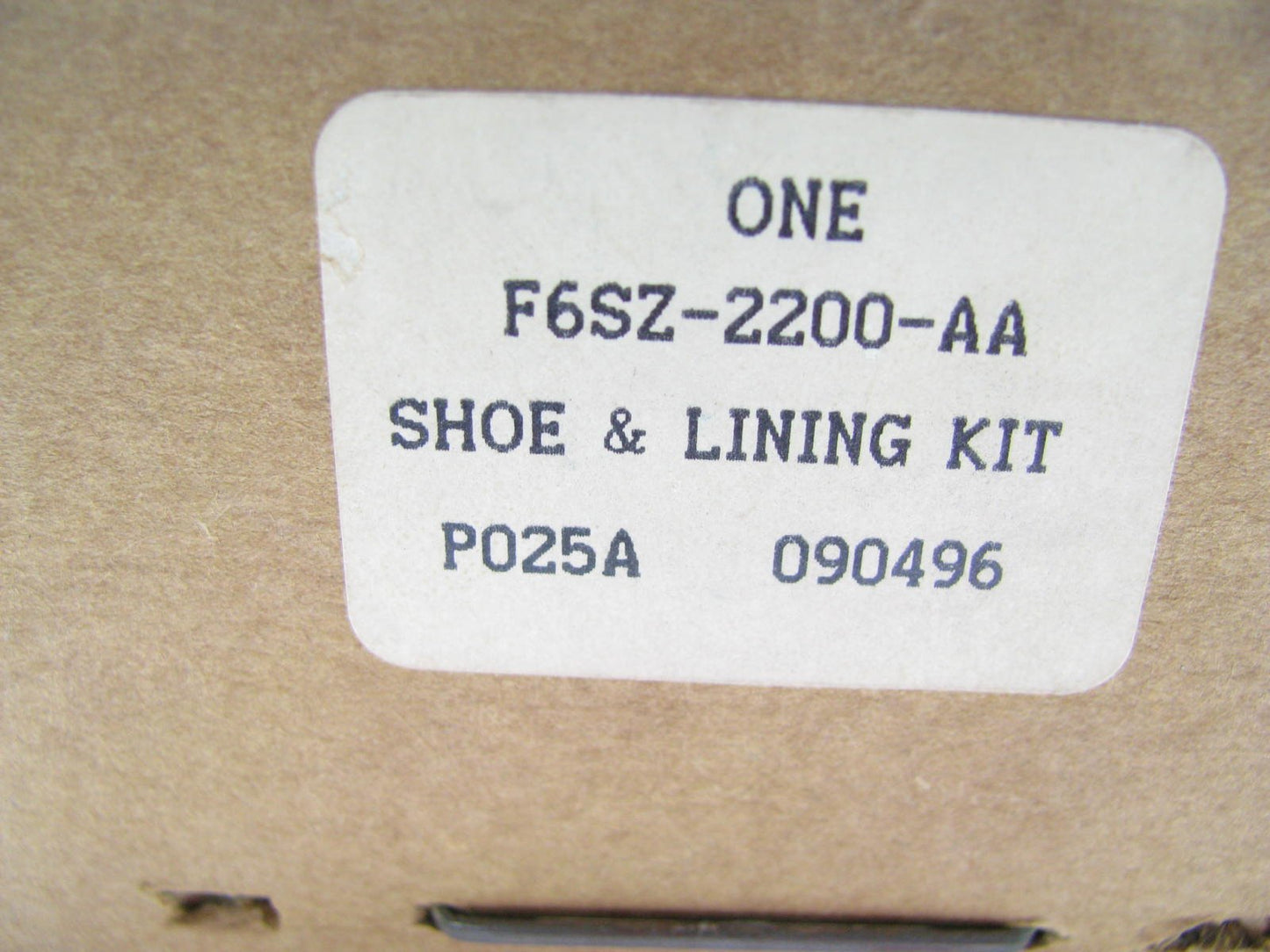 NEW GENUINE - OEM Ford F6SZ-2200-AA REAR Disc Brake Pads