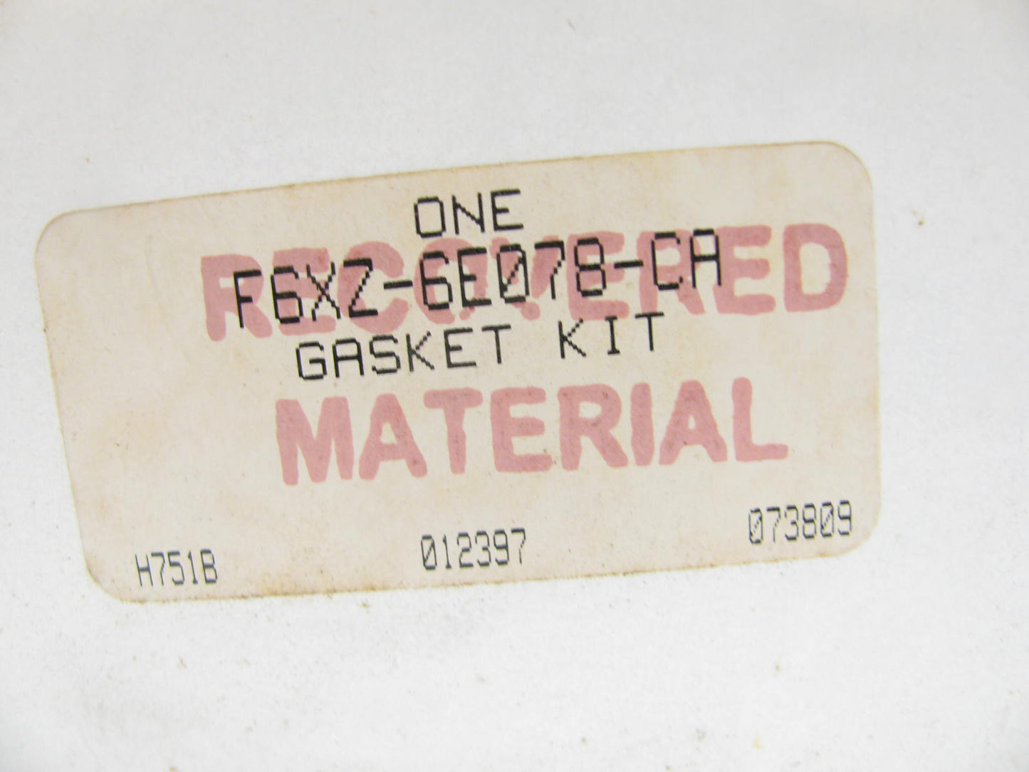 NEW - OEM Ford F6XZ-6E078-CA Cylinder Head Gasket Set 1996 Villager 3.0L-V6