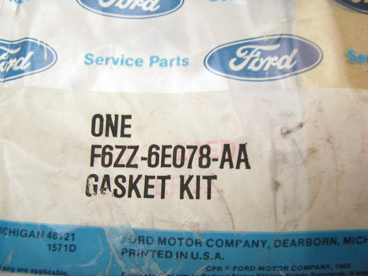 NEW - OEM Ford F6ZZ-6E078-AA Lower Engine Gasket Set 1996-2001 3.8L-V6
