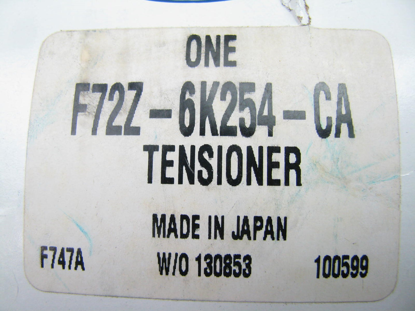 NEW GENUINE OEM Ford F72Z-6K254-CA Timing Belt Tensioner
