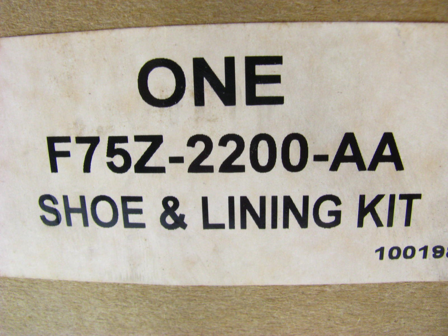 NEW GENUINE OEM Ford F75Z-2200-AA REAR Drum Brake Shoes